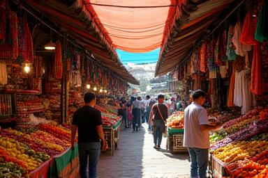 Tour gastronómico en mercado tradicional
